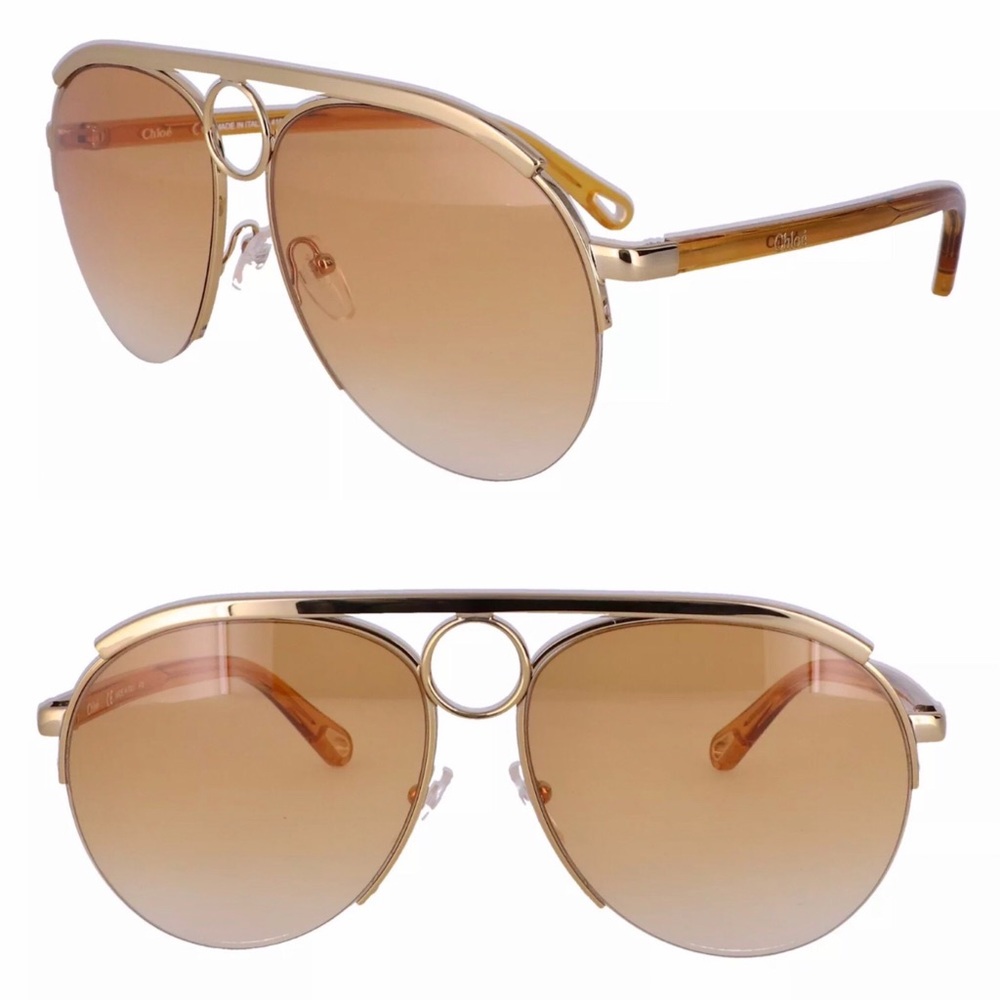 Chloe aviator sunglasses